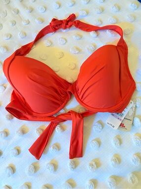 Tommy Bahama Underwire Halter Bikini Top – NWT 38D